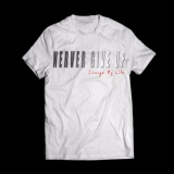 Áo thun nam phong cách never give up - có size lớn