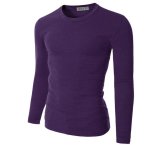 [HCM]Áo thun nam tay dài cổ tròn form body