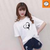 [HCM]Áo thun nữ hàn quốc in hình dễ thương AoK1360