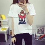 [HCM]ÁO THUN NỮ HÌNH CÔ GÁI DƯA HẤU GL108 (TRẮNG).