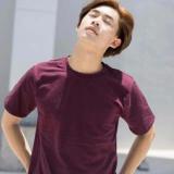 Áo thun trơn nam cổ tròn cotton 4 chiều