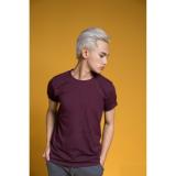 Áo thun trơn nam cổ tròn cotton 4 chiều ( Tím )