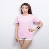 Áo thun trơn nữ cổ tròn thun cotton 4 chiều