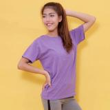 Áo thun trơn nữ cổ tròn thun cotton 4 chiều