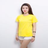 Áo thun trơn nữ cổ tròn thun cotton 4 chiều