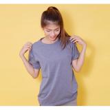 Áo thun trơn nữ cổ tròn thun cotton 4 chiều