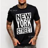 [HCM]ÁO THUN UNISEX CHỮ NEWYORK (ĐEN)