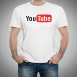 Áo thun Youtube ( Trắng )