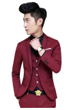Áo vest 2 lớp kiểu hàn quốc cao cấp (Đỏ đô)
