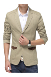Áo vest nam 2 lớp kiểu Hàn Quốc (Kem)