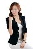 Áo vest nữ gợn sóng giá gốc (Đen)