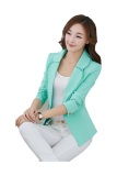 Áo Vest Nữ Viền Ren (Xanh Ngọc)