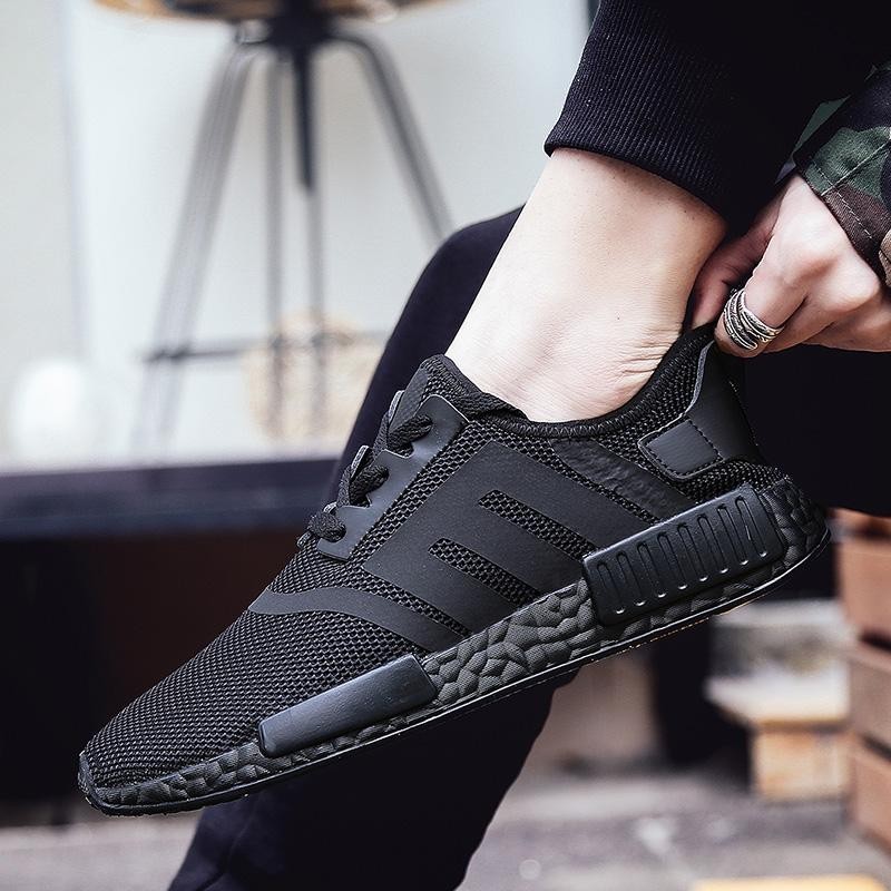 Thể thao Thời Trang Thể Thao Giày Nam Sneaker Huấn Luyện Viên giày balck-quốc tế