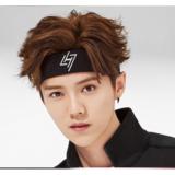 [HCM]Băng Đô Thể Thao Thời Trang In Chữ Vải Len - Đen