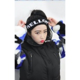 Băng Đô Thể Thao Vải Len Cho Nam và Nữ - Hello Đen