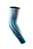 Bao tay thể thao ALIEN ARMOUR Arm sleeves A043 (Trắng phối xanh)