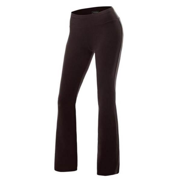 Giảm 43 Bigood Nữ đồng Bằng Palazzo ống Rộng Quần Tay Nữ Thể Thao Quần Tập Yoga Nau Int Xxl Ngoai Nước Quốc Tế