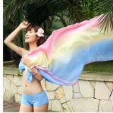 Bikini 2 Mảnh Kèm Khăn Choàng Cầu Vồng