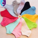 Bộ 07 đôi vớ (tất) cổ ngắn trơn nhiều màu