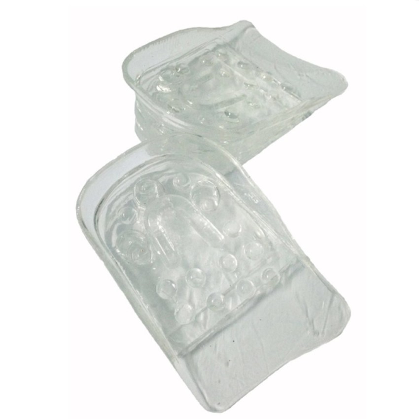 Bộ 10 miếng lót đế giày Silicon tăng chiều cao KoreaStore (Trong suốt)