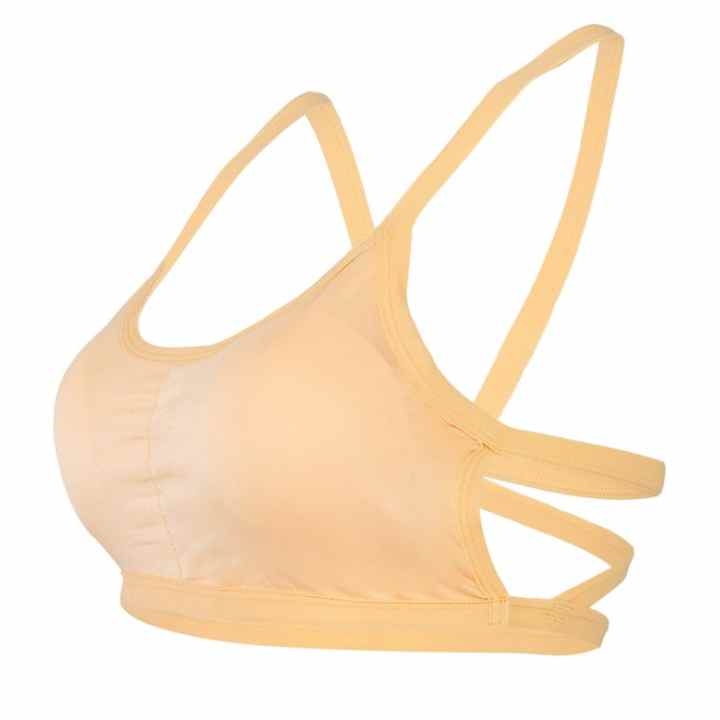 Bộ 2 áo bra quai chéo sexy The ladies GT 247 (Đen da)