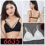 Bộ 2 áo Bralette dây chéo sexy SS35 (Đen + Trắng)