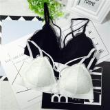 Bộ 2 áo Bralette dây chéo sexy SS35 (Đen + Trắng)
