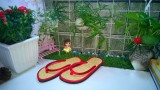 Bộ  2 đôi dép chiếu đi trong nhà Gugo DC09 (Đen)