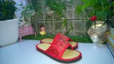 Bộ  2 đôi dép chiếu đi trong nhà Gugo DC27 (Đỏ)