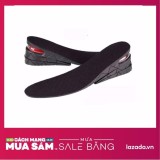 Bộ 2 Miếng Lót Giày Tăng Chiều Cao Đệm Khí 3 lớp 6cm