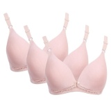 Bộ 3 áo lót ngực cho con bú có cúc bấm chipxinhxk