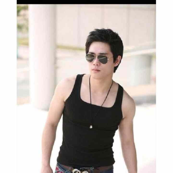 Bộ 3 áo thun nam 3 lỗ cổ vuông body Hàn Quốc ( đen, trắng, xám )