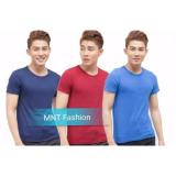 Bộ 3 áo thun nam body cổ tròn 100% cotton
