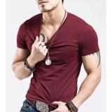Bộ 3 áo thun nam body cổ tròn ( xanh đen, xám, đỏ đô )