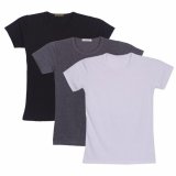 Bộ 3 áo thun nam cổ tròn body Hàn Quốc