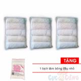 Bộ 3 bịch Quần lót giấy Gummi - 5 cái/bịch Tặng 1 gói tăm bông đầu nhỏ Cục Cưng (quần có 3 size)