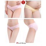 Bộ 4 Quần Lót Cotton Cho Bà Bầu Mềm Mịn