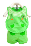 Bộ đồ Con ếch Family Shop TEH44 (Xanh lá)