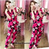 Bộ đồ mặc nhà Mickey siêu dễ thương B131 (hồng)