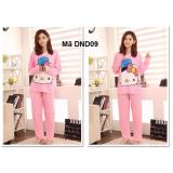 Bộ đồ ngủ hoạt hình dài tay DND09