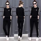 Bộ quần áo thể thao thu đông cao cấp, đồ bộ nữ quần dài phối sọc phối áo tay dài bigsize mẫu mới siêu hot, đồ bộ thể thao nữ  Thời Trang Gugo B202