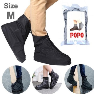 Bọc giày đi mưa thời trang Size M (Đen), chống thấm nước 100%, chất liệu cao cấp LEPIN Việt Nam thumbnail