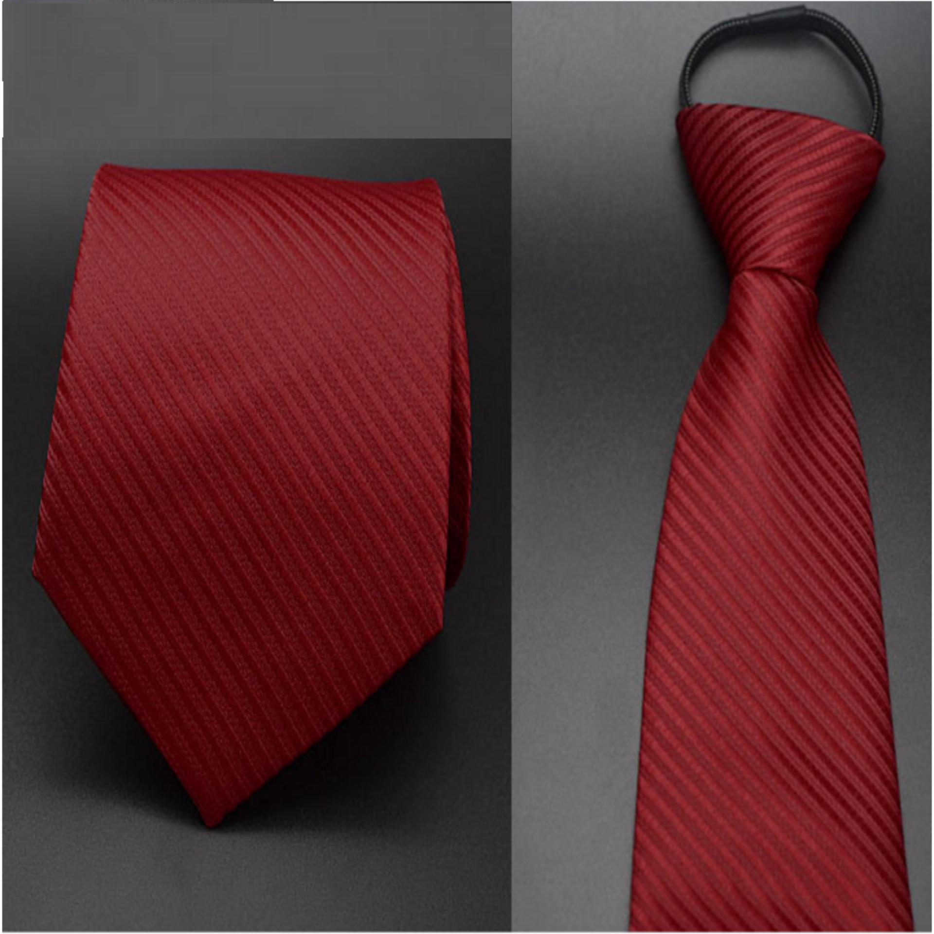 SIÊU HOT- Cà vạt nam công sở,cà vạt nam,cà vạt lụa,Cà Vạt Nam bản vừa Kéo Khóa    HQ PLaza T248I 7