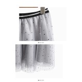 Chân váy dài maxi ren sao Princess BERI 057-059