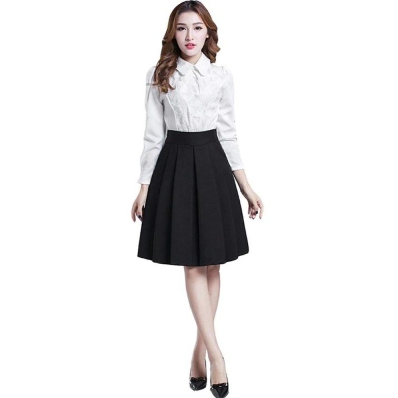 Chân váy xếp ly duyên dáng cho bạn gái Chipxinhxk