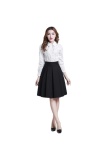 Chân váy xòe xếp ly