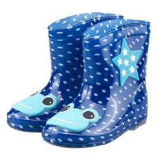 Giá bán Children Spring Autumn Winter Boys Girls Baby Kids Rhino Candy Color Cute Rain Boots Waterproof Shoes - intl