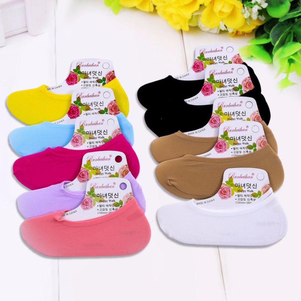 Combo 10 đôi tất chống trượt cho bạn gái Chipxinhxk