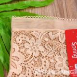 Combo 2 Quần Lót Ren Hoa Cúc Mặc Trong Váy (Màu Be + Đen)