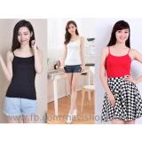 Combo 3 áo hai dây nữ Navi đen trắng đỏ